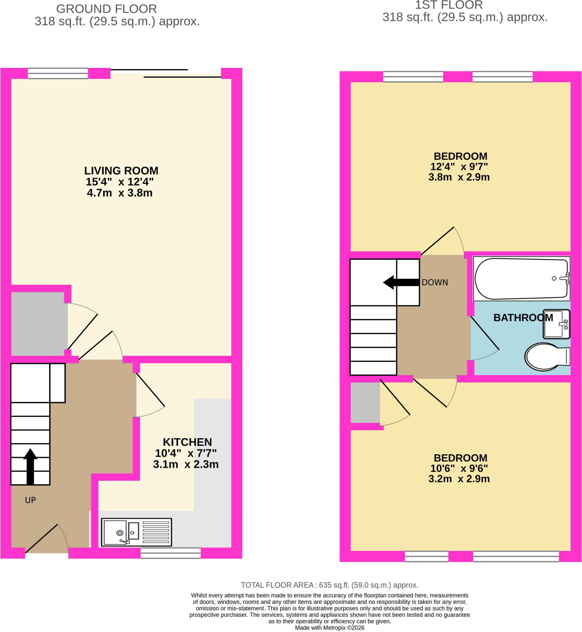 The Wickets, Maidenhead, Berkshire, SL6 floorplan