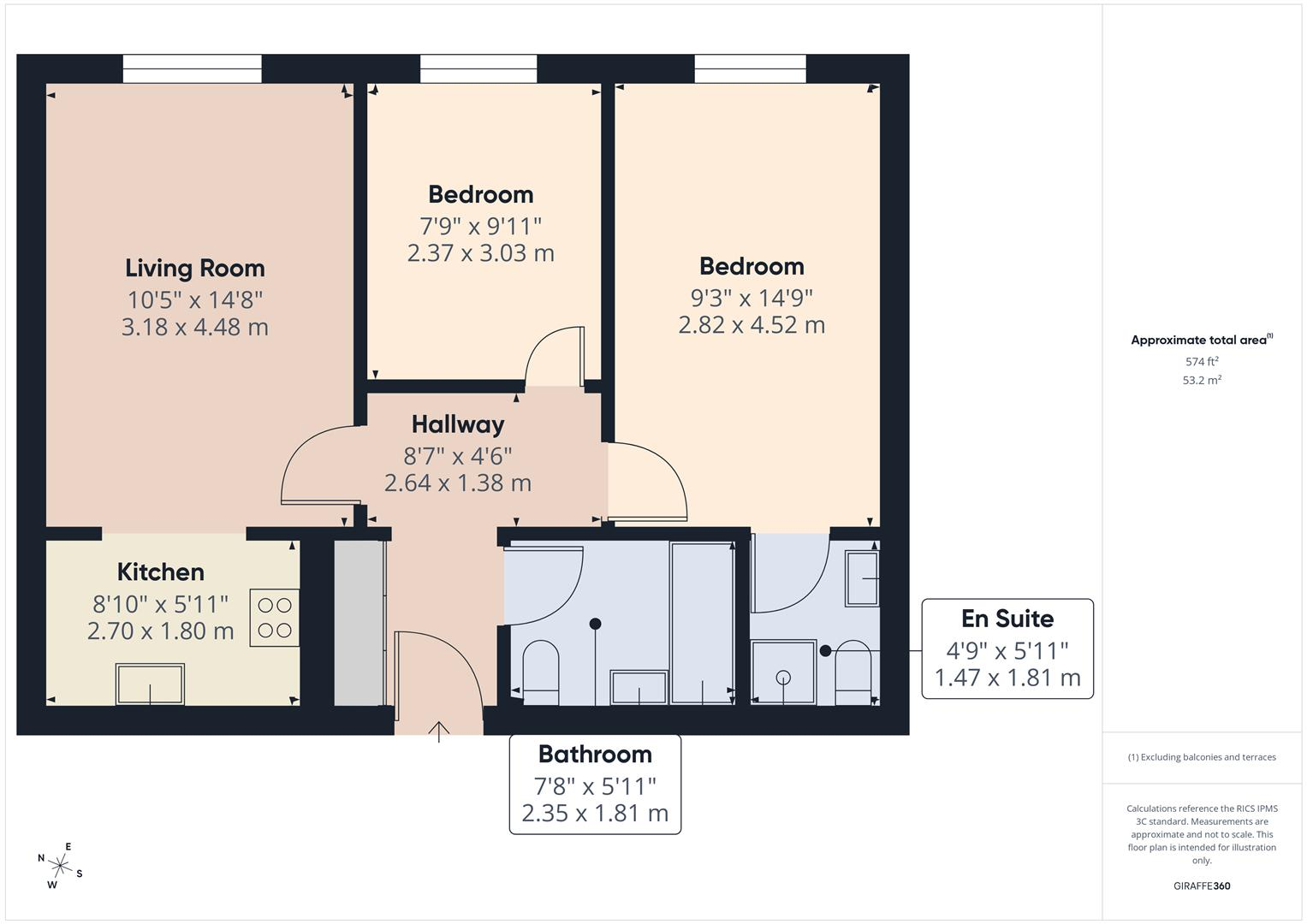 Orchid Mews, Whitley Bay floorplan