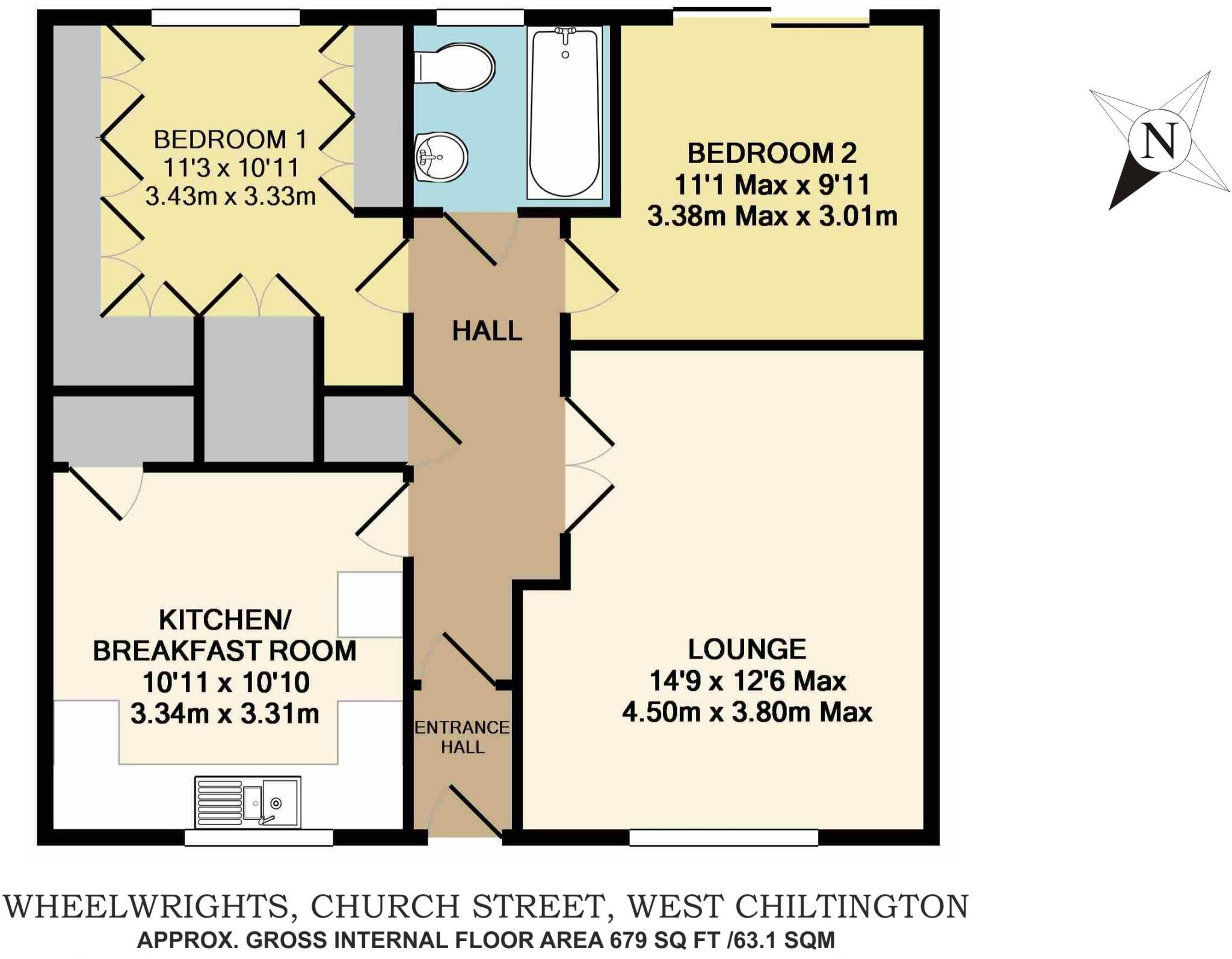 Church Street, West Chiltington floorplan