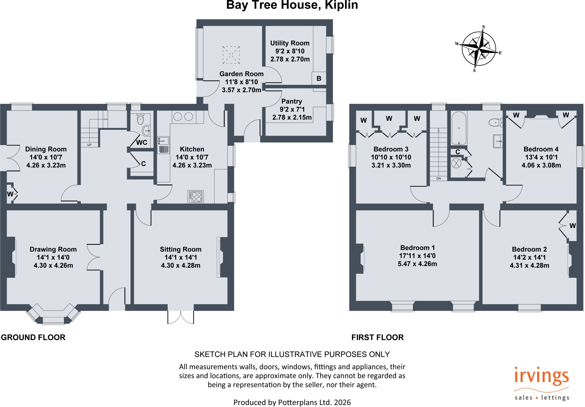 Kiplin floorplan