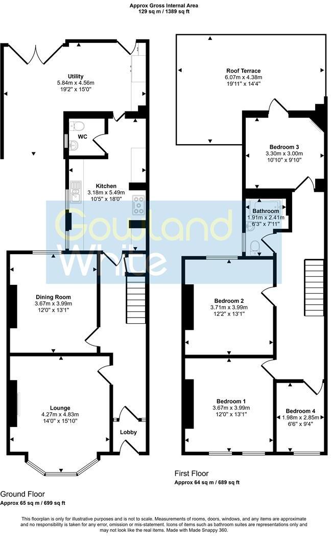 Albert Road, Eaglescliffe, TS16 0DD floorplan