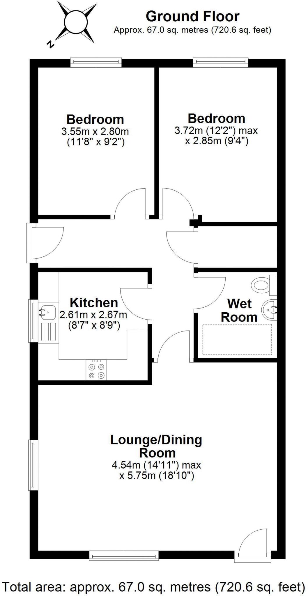 Oakengates Road, Donnington floorplan