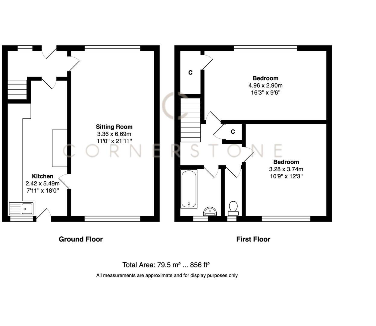 Beckhill Chase, Meanwood, Leeds, West Yorkshire floorplan