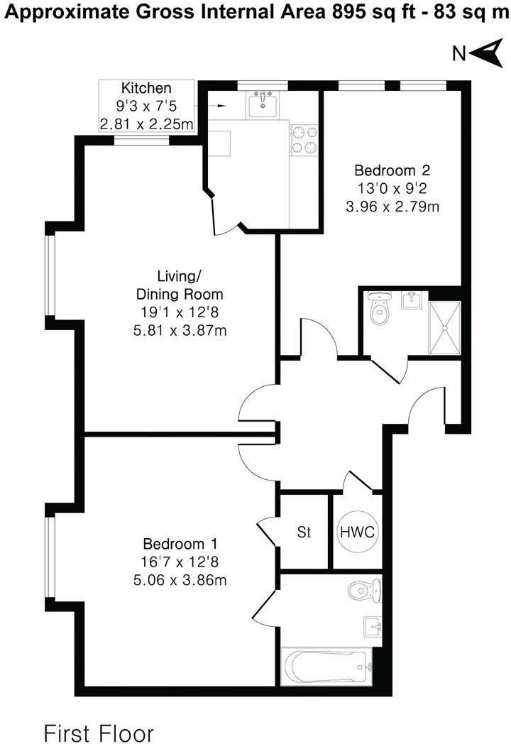 South Road, Saffron Walden floorplan