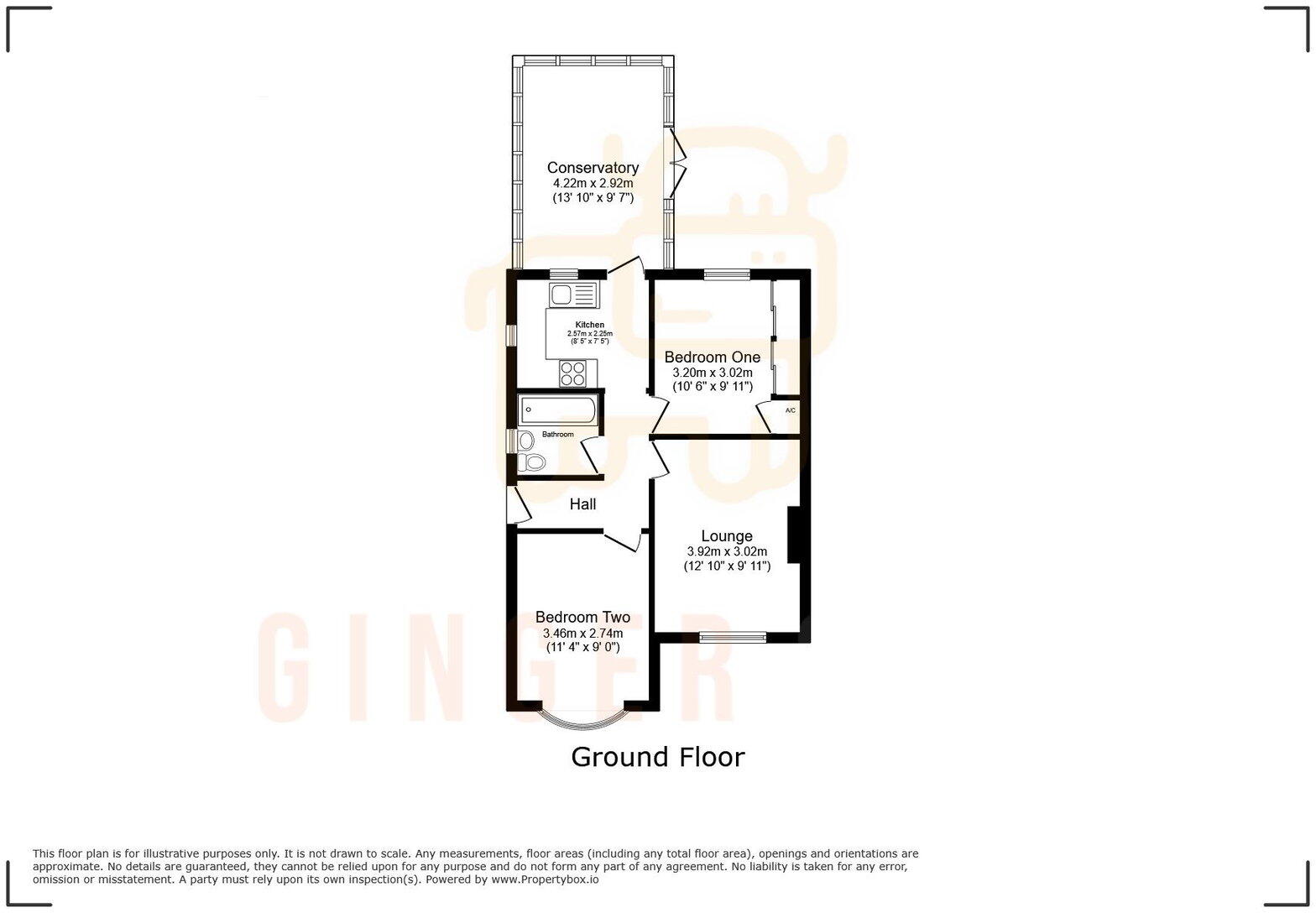 George Street, Clapham floorplan