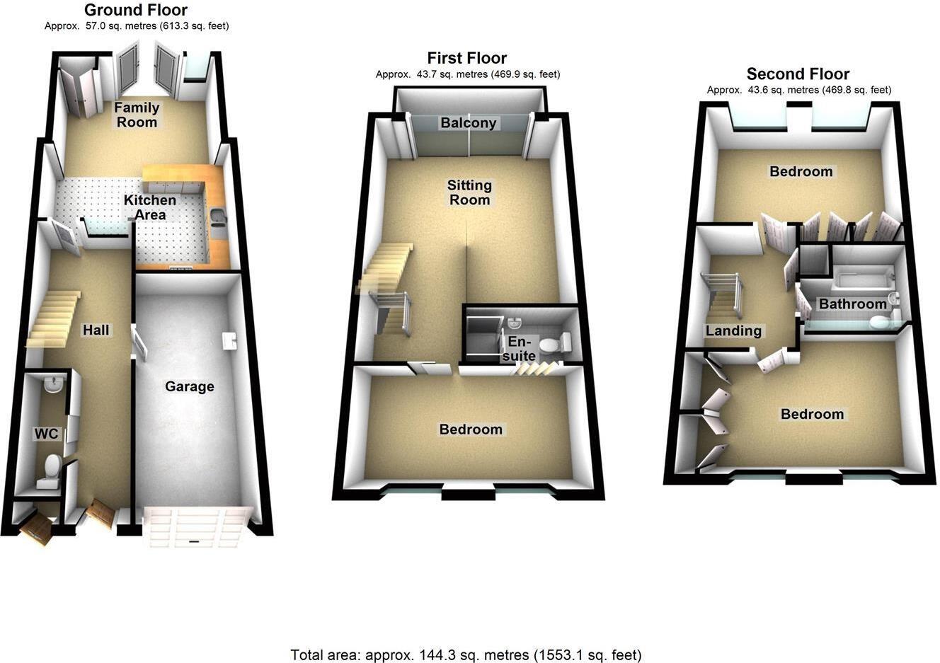 Verdon Place, Barford floorplan
