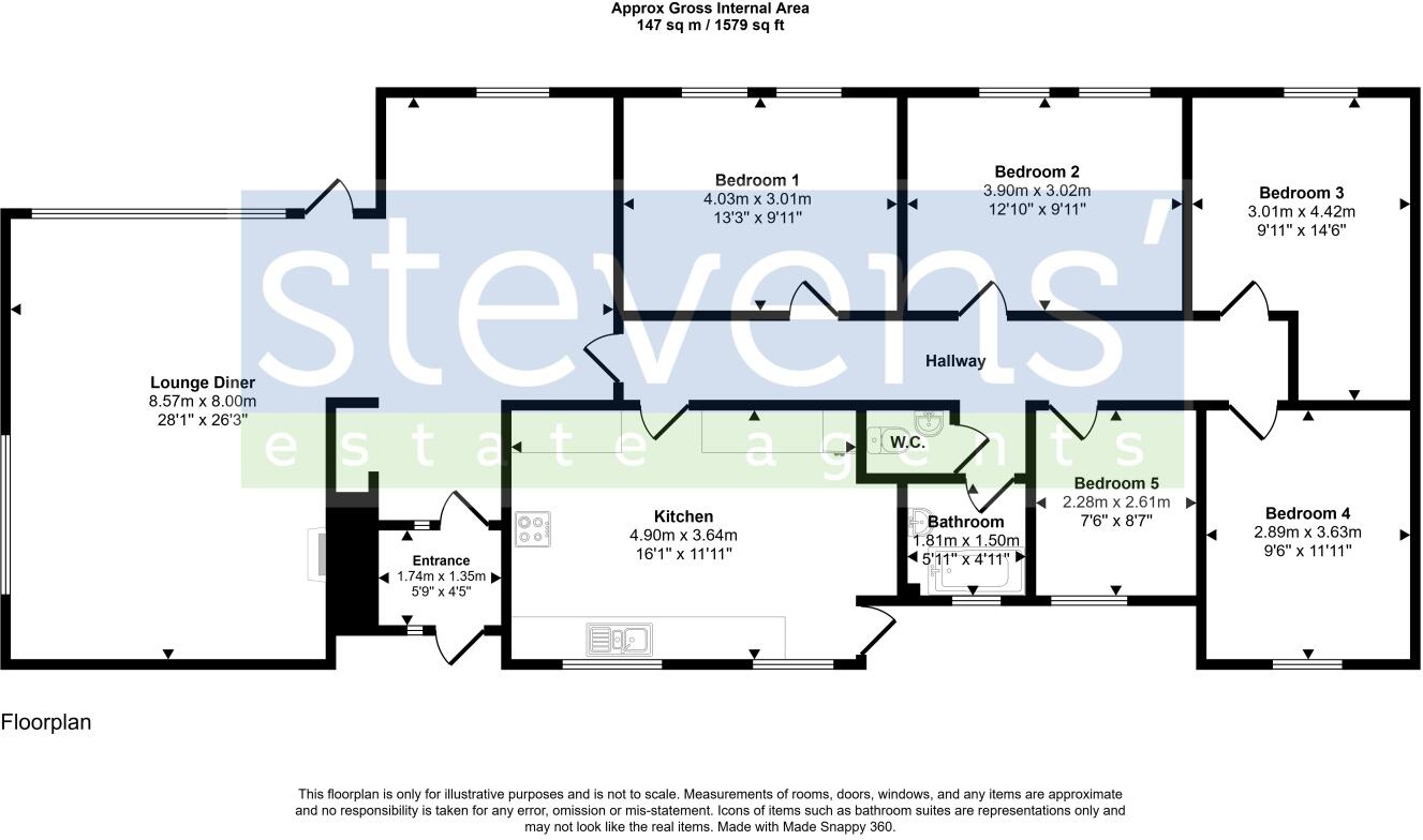 Hatherleigh, Okehampton, Devon, EX20 floorplan