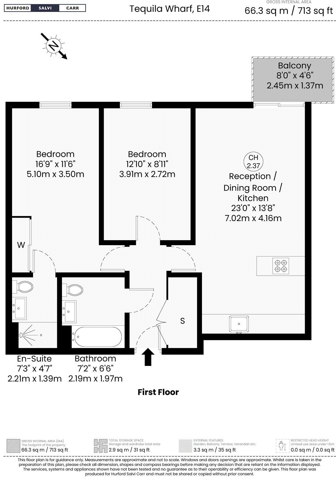 Commercial Road, E14 floorplan