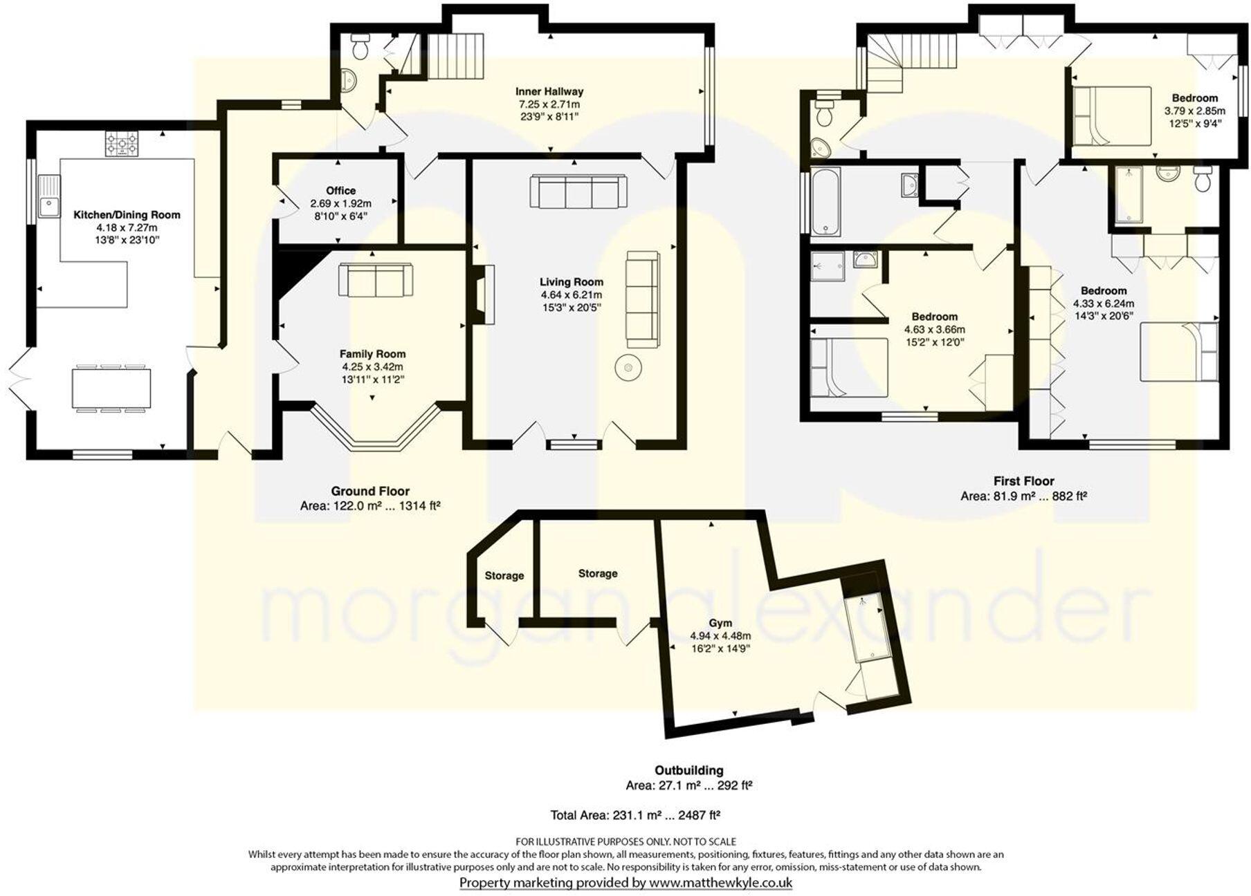 Great Amwell, Ware, SG12 floorplan