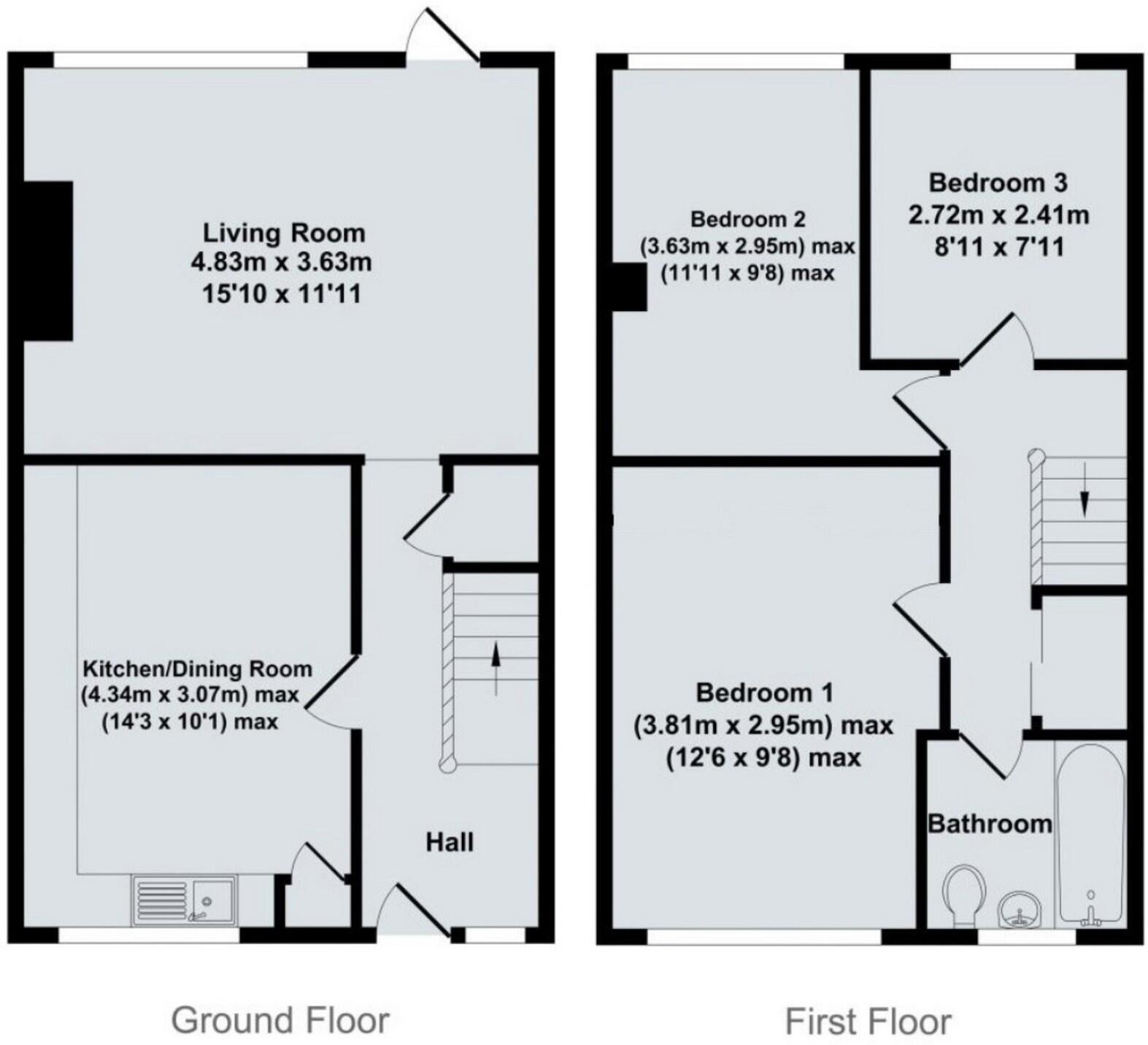 Colwell Drive, Witney, Oxfordshire floorplan