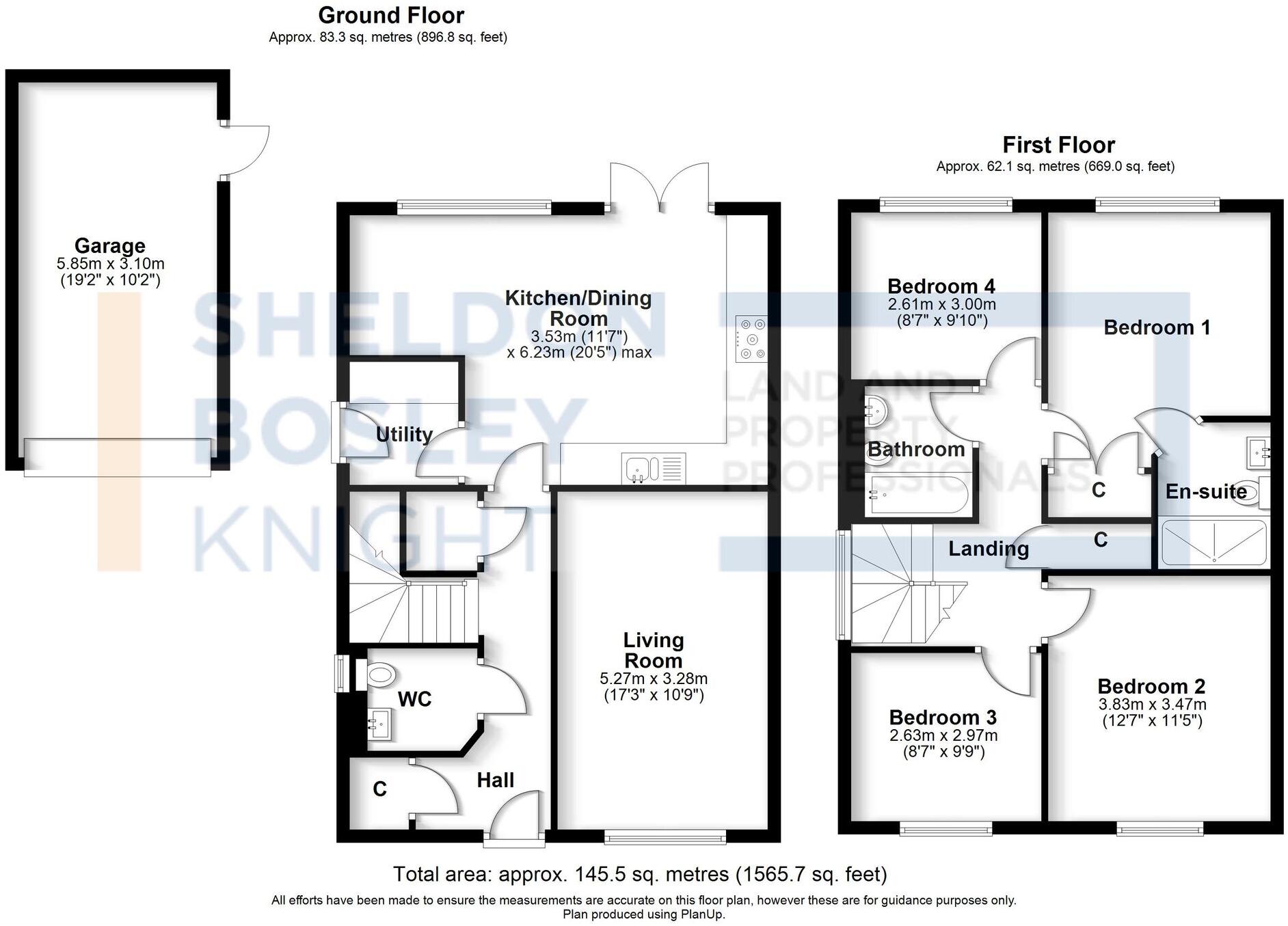 Woodman Close, Shackleton Village, CV37 floorplan