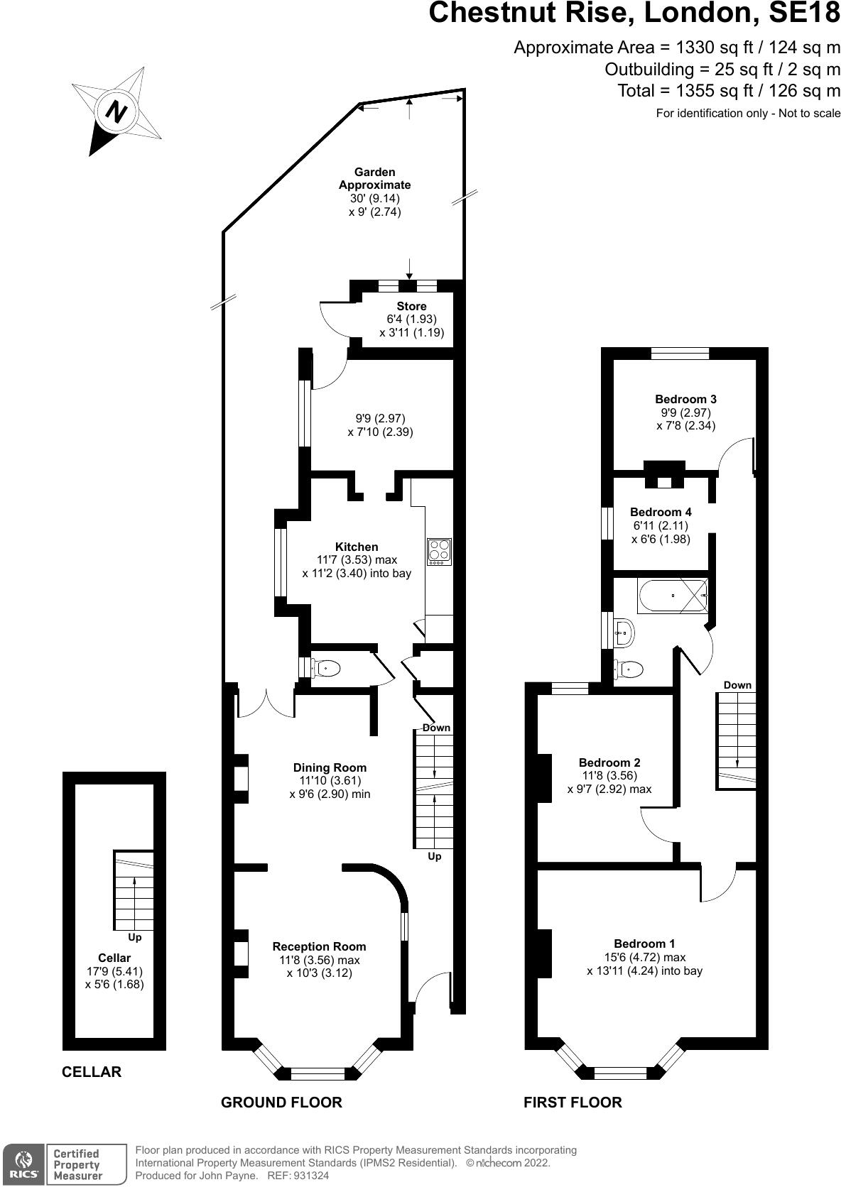 Chestnut Rise, Plumstead floorplan