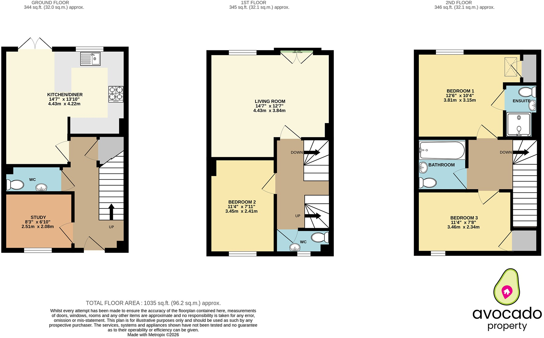 Sycamore Rise, Bracknell, RG12 floorplan