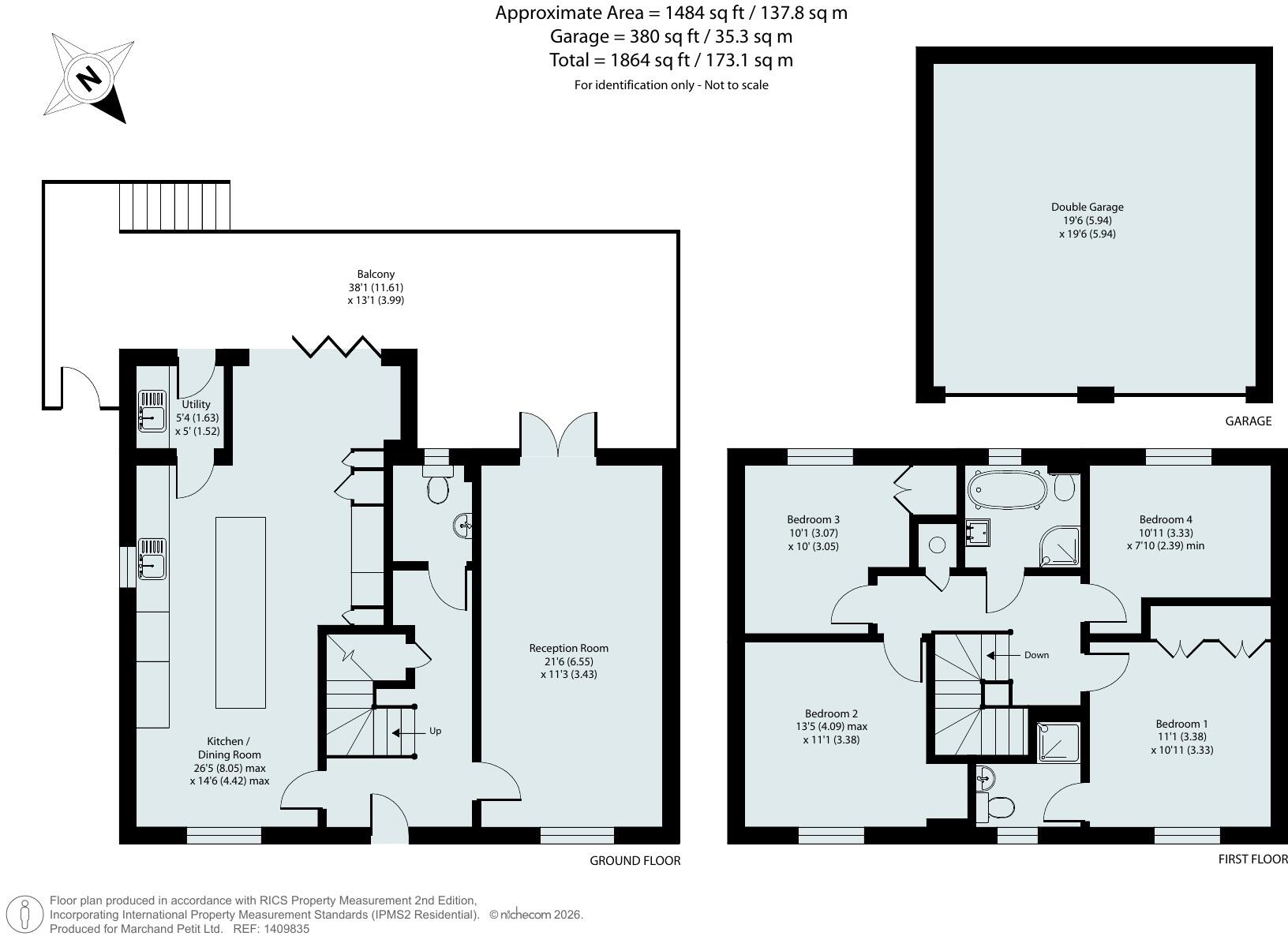 Cundy Close, Plymouth, Devon floorplan