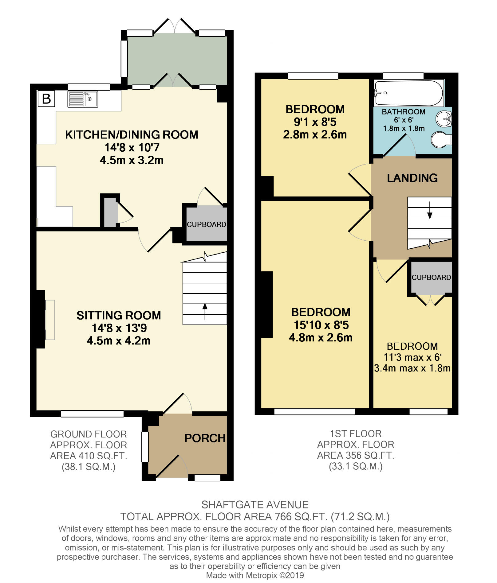 Shaftgate Avenue, Shepton Mallet floorplan