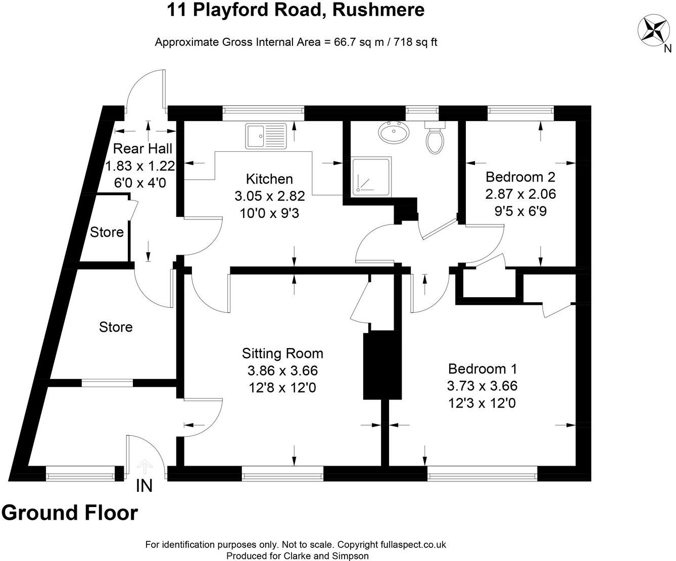 Rushmere St Andrew, Ipswich floorplan