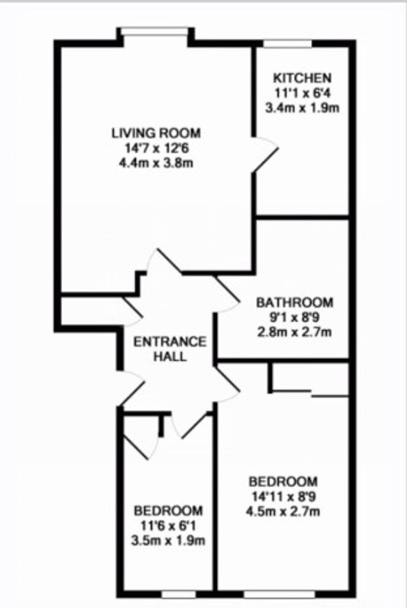 Abbey Way, Battle, TN33 floorplan