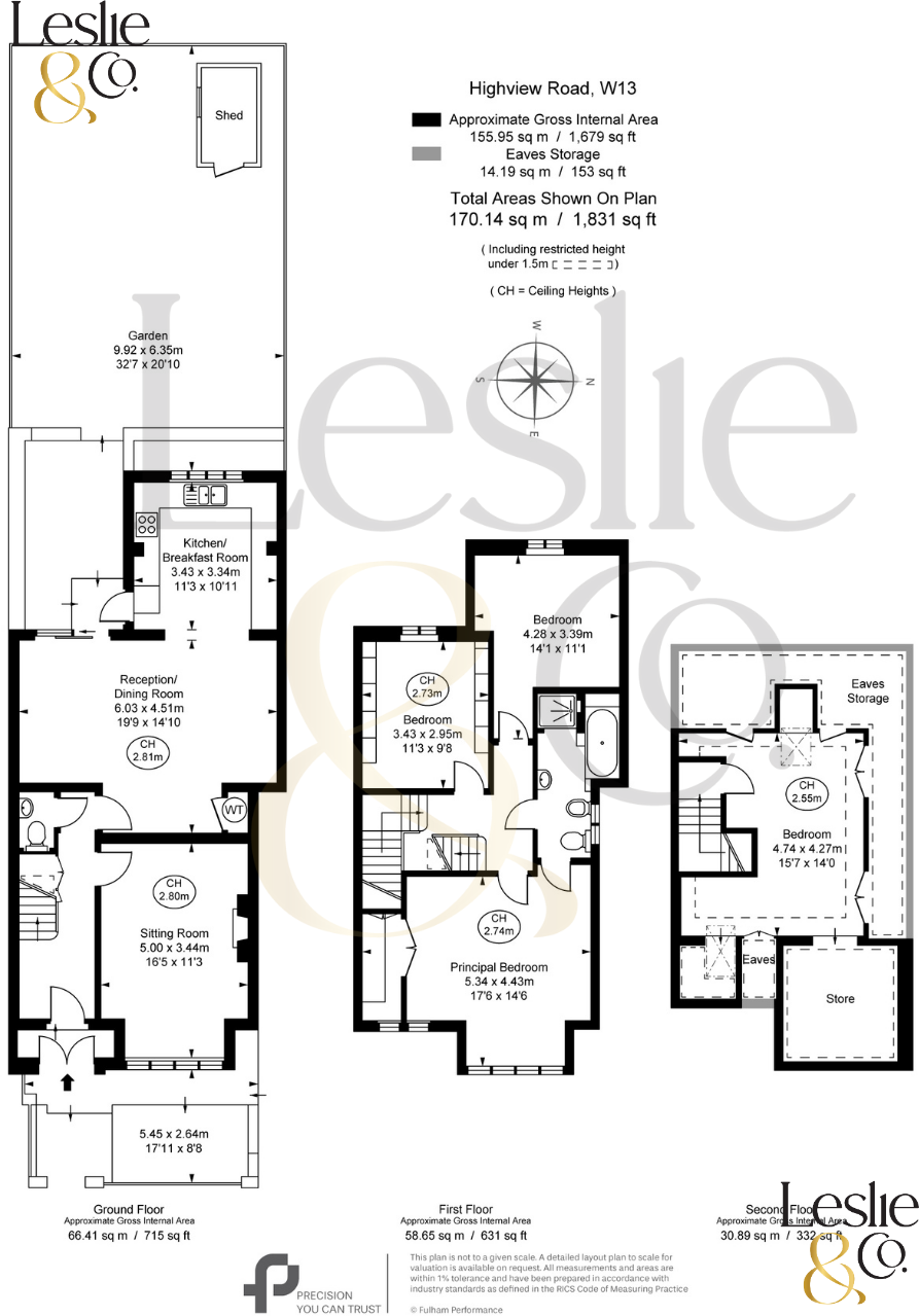 9, Highview Road, Ealing, London, W13 floorplan