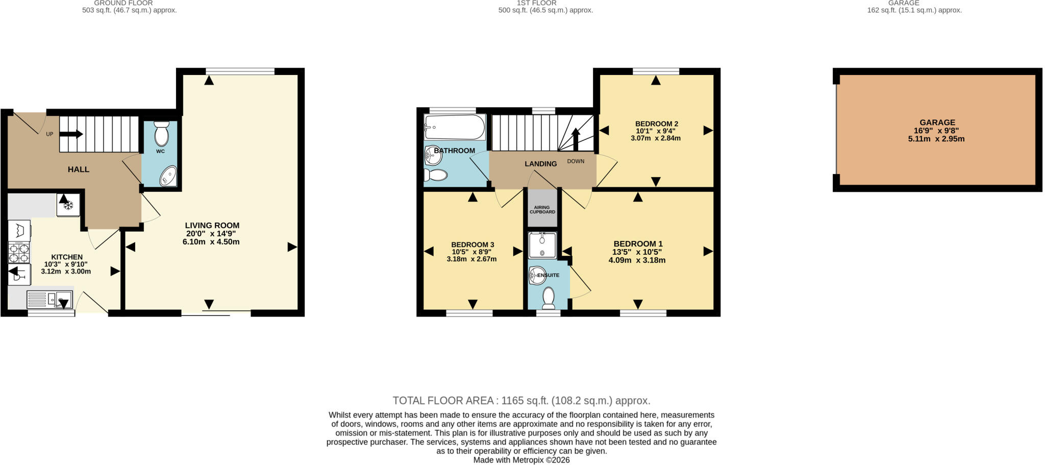 Greenland Avenue, Wymondham, Norfolk, NR18 floorplan