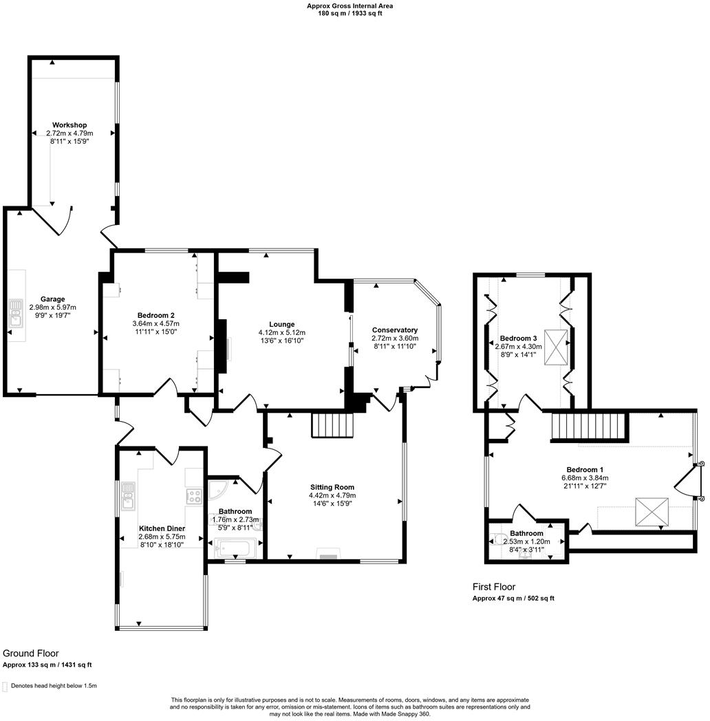 Halifax Road, Hove Edge, Brighouse floorplan