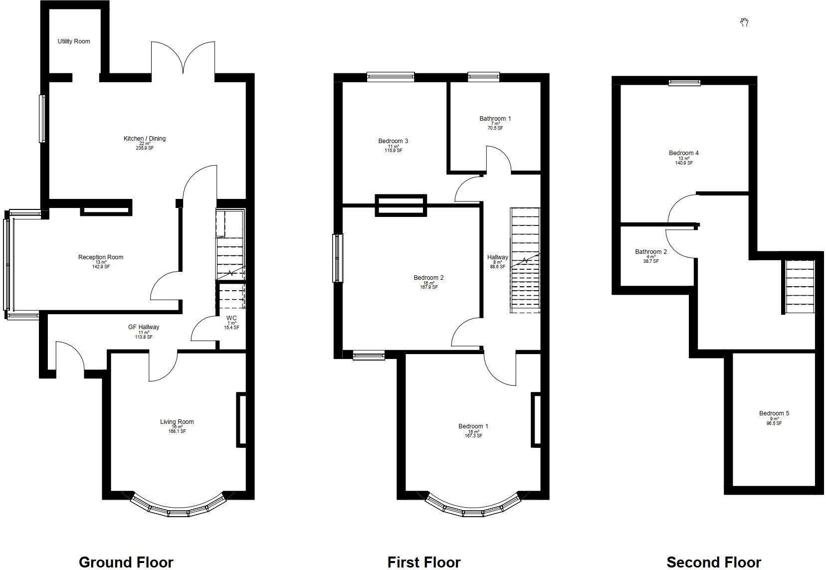 West Road, Westcliff On Sea floorplan