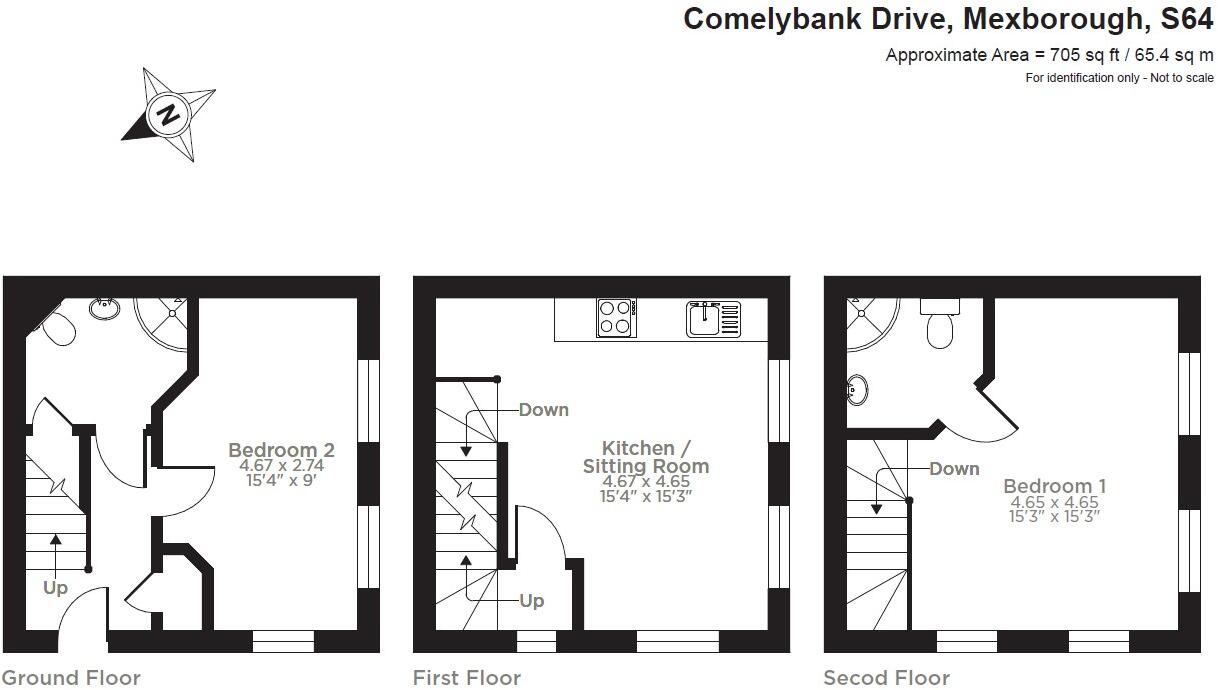 Comelybank Drive, Mexborough, South Yorkshire, S64 floorplan
