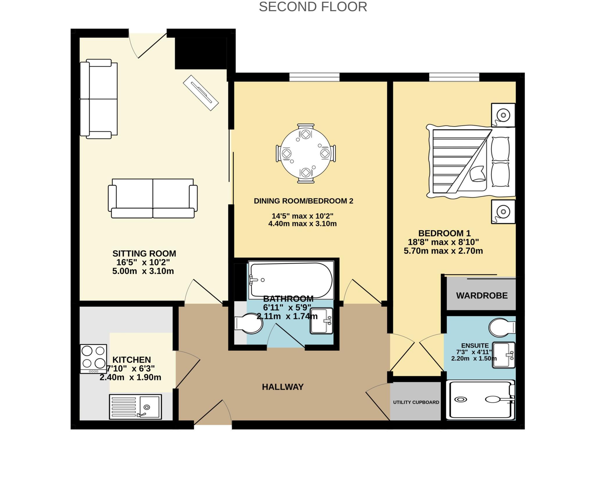 Fleur De Lis, Marlborough, SN8 2FN floorplan