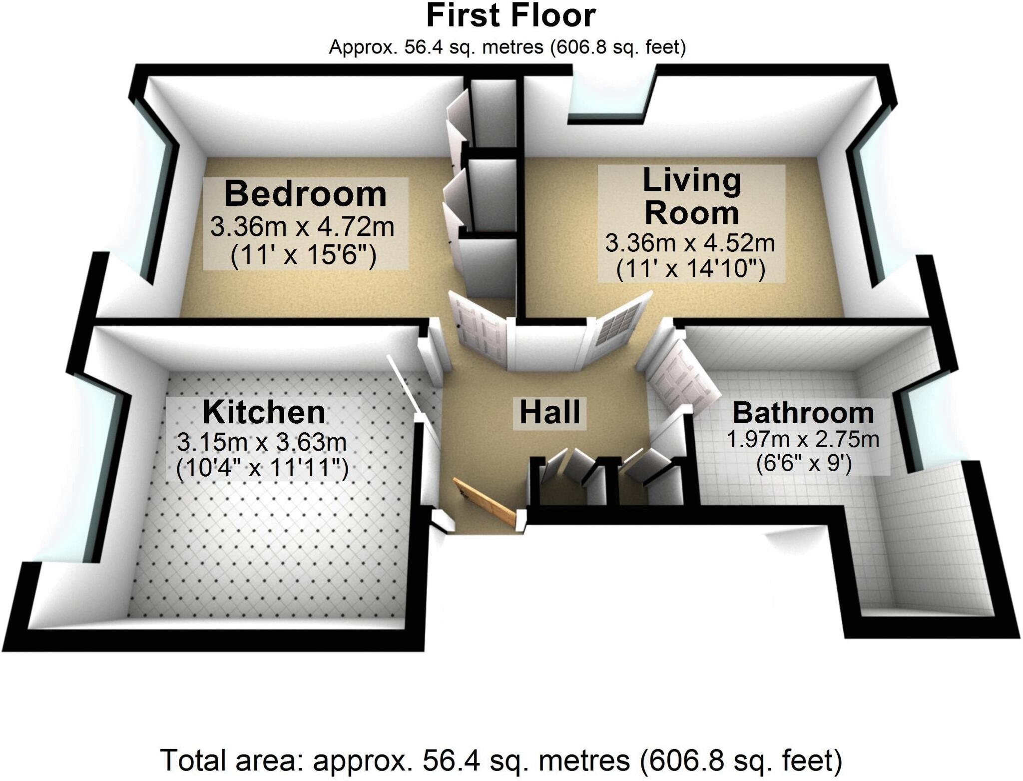 Prince Charles Avenue, Southdowns Retirement Village, South Darenth floorplan