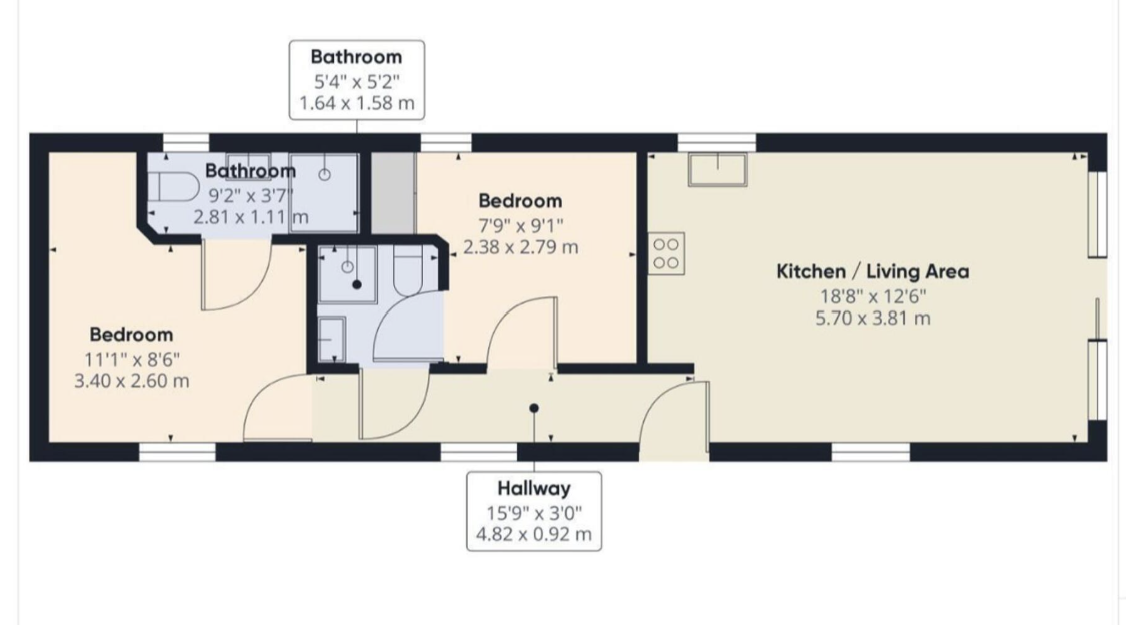 Tranquility Court, The Bay, Moor Road, Filey, North Yorkshire floorplan
