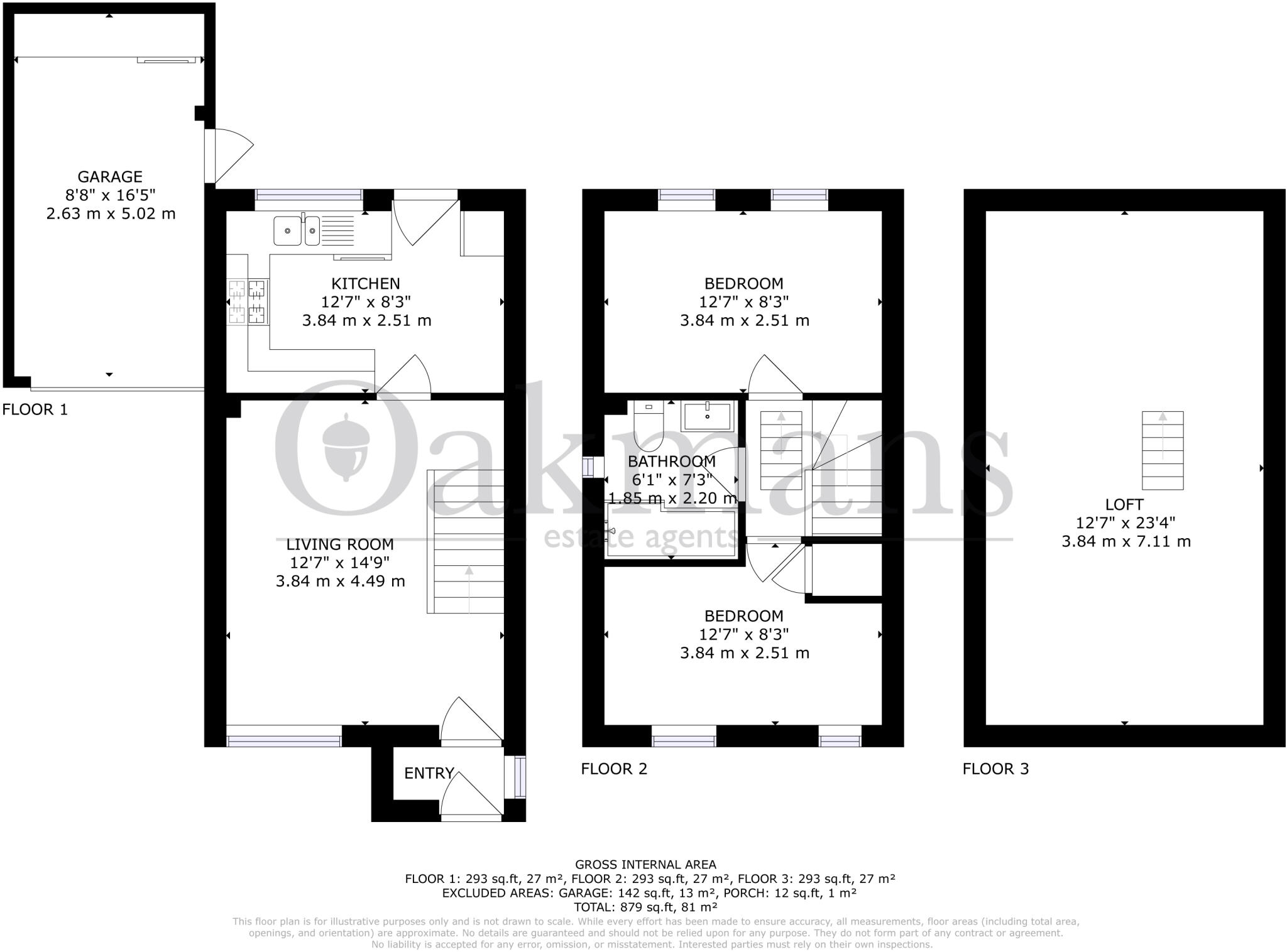 Heathlands Grove, Birmingham, B31 floorplan