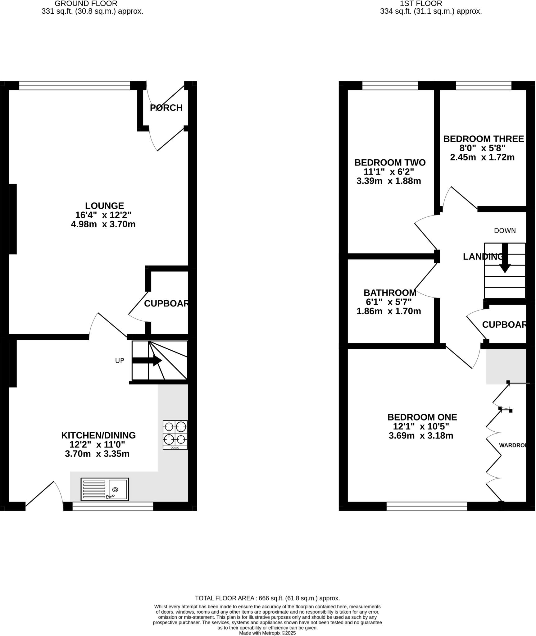 Low Lane, Horsforth, Leeds, West Yorkshire, LS18 floorplan