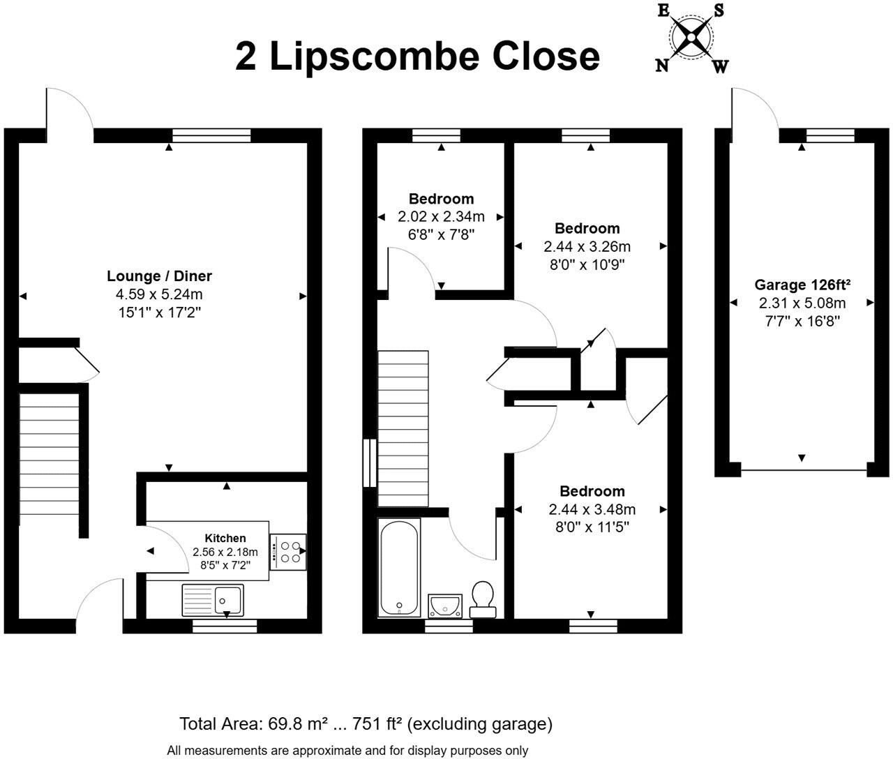 Lipscombe Close, Newbury, Berkshire, RG14 floorplan