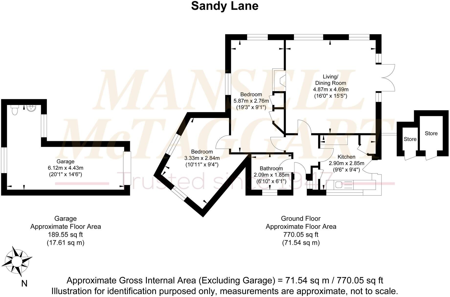 Sandy Lane, Storrington, RH20 floorplan
