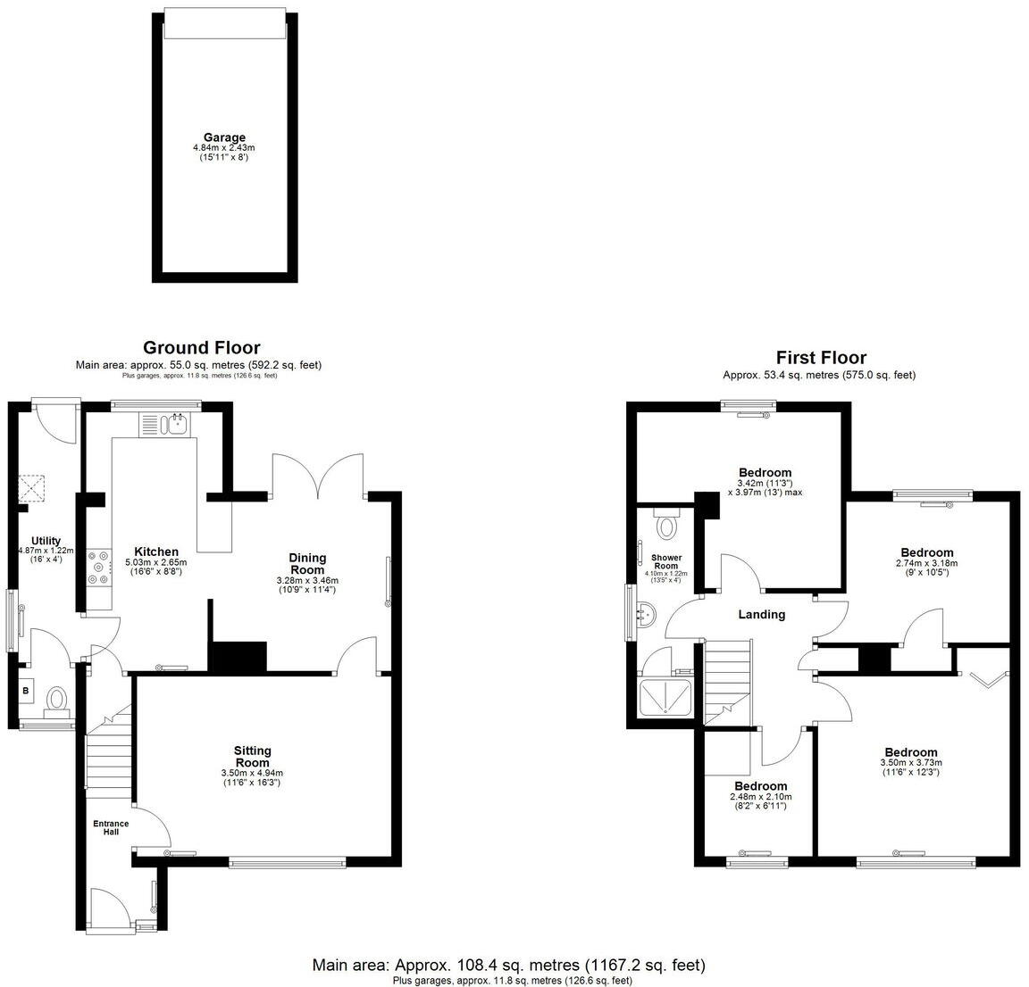 Hill Road, Wotton-under-Edge floorplan