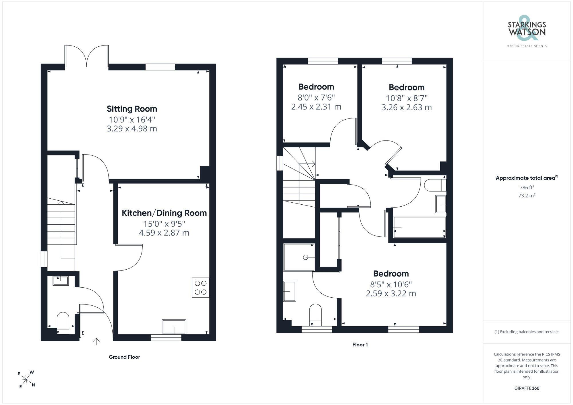 Rowan Drive, Dereham floorplan