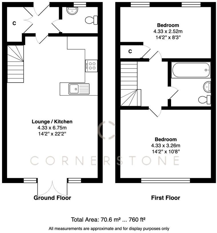 Elder Way, Meanwood, Leeds, West Yorkshire. floorplan