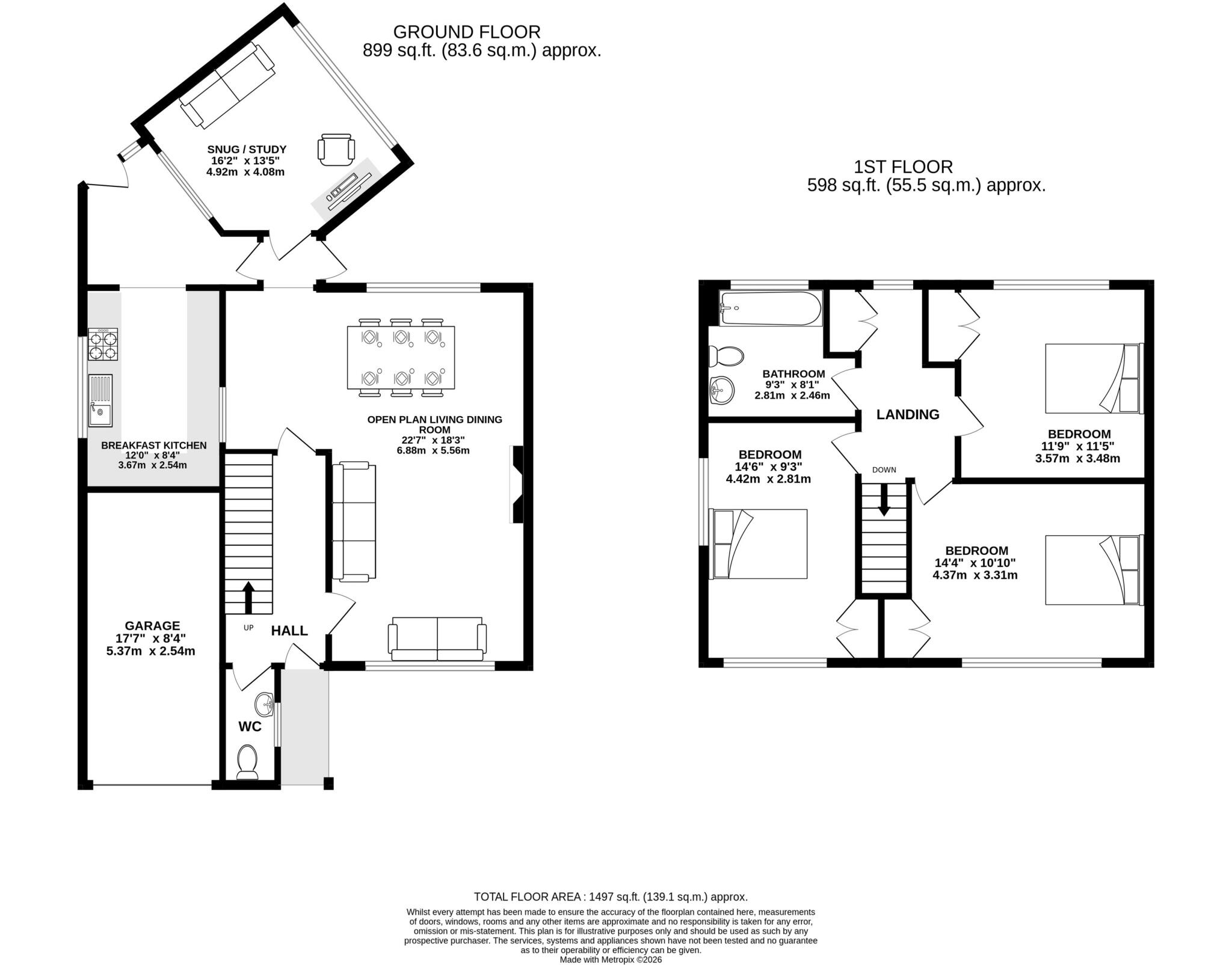 Summers Way, Knutsford floorplan