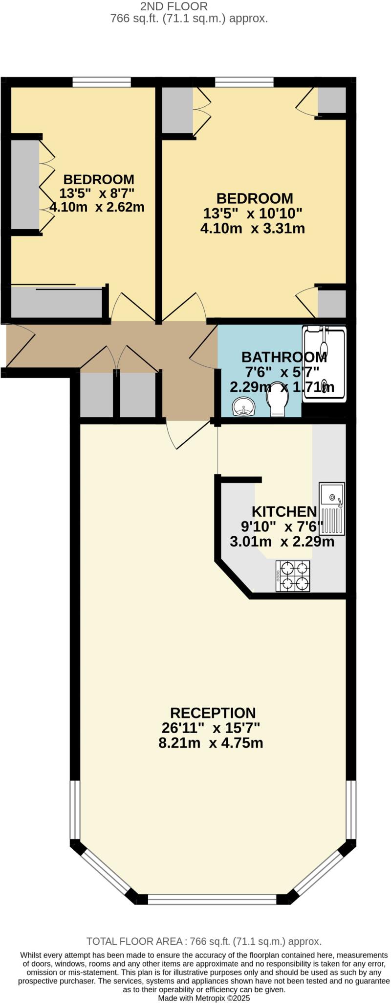 Cavell Drive, Enfield, Middlesex, EN2 floorplan