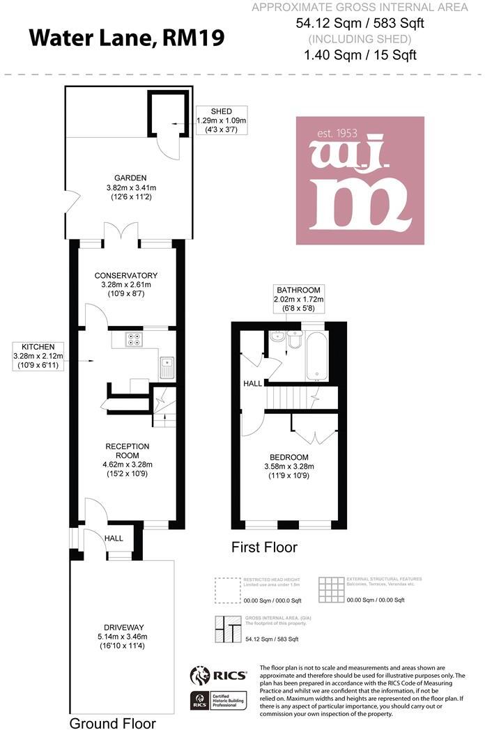 Water Lane, Purfleet-On-Thames, RM19 floorplan