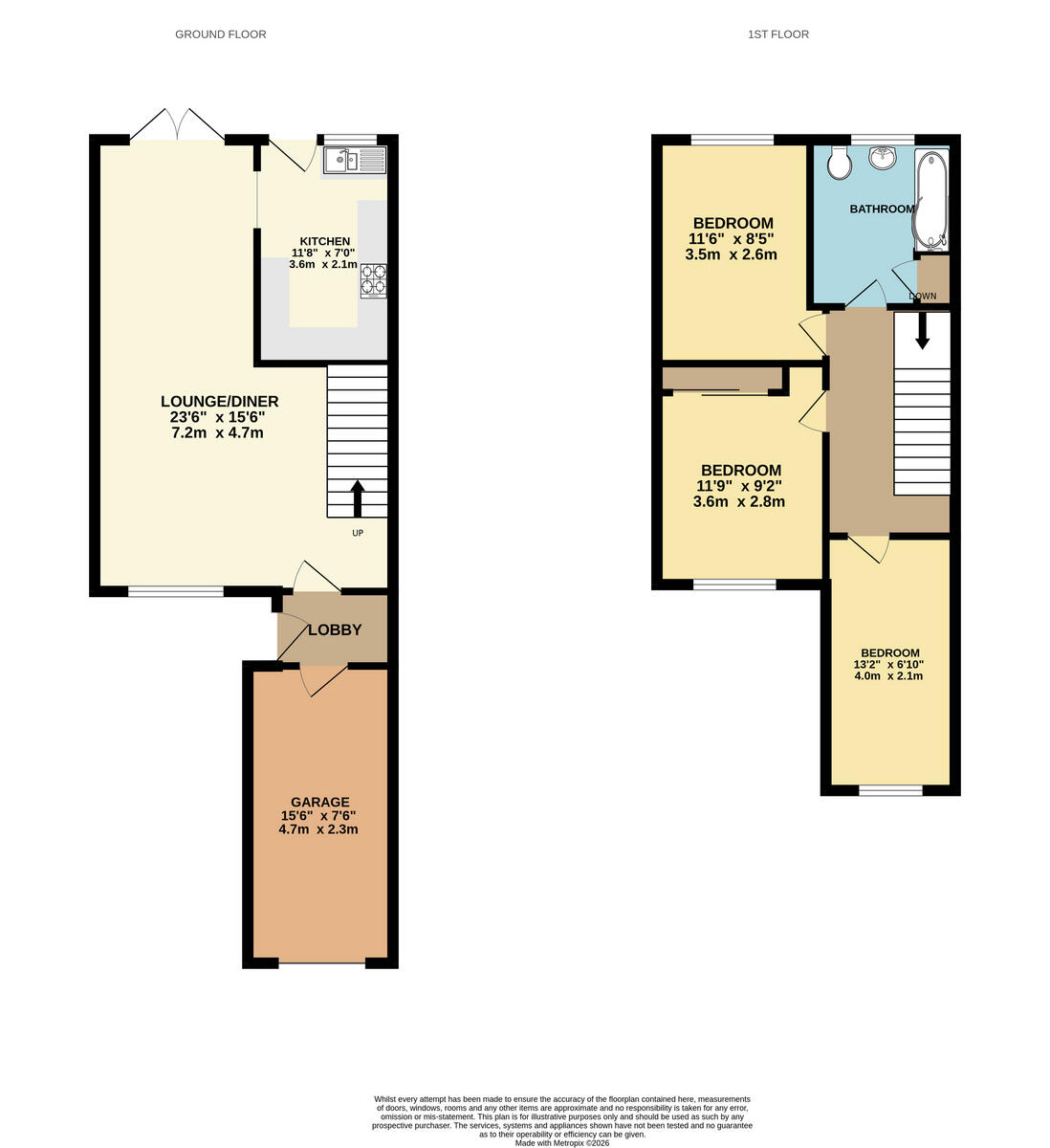 Windsor Close, Crawley, RH11 floorplan