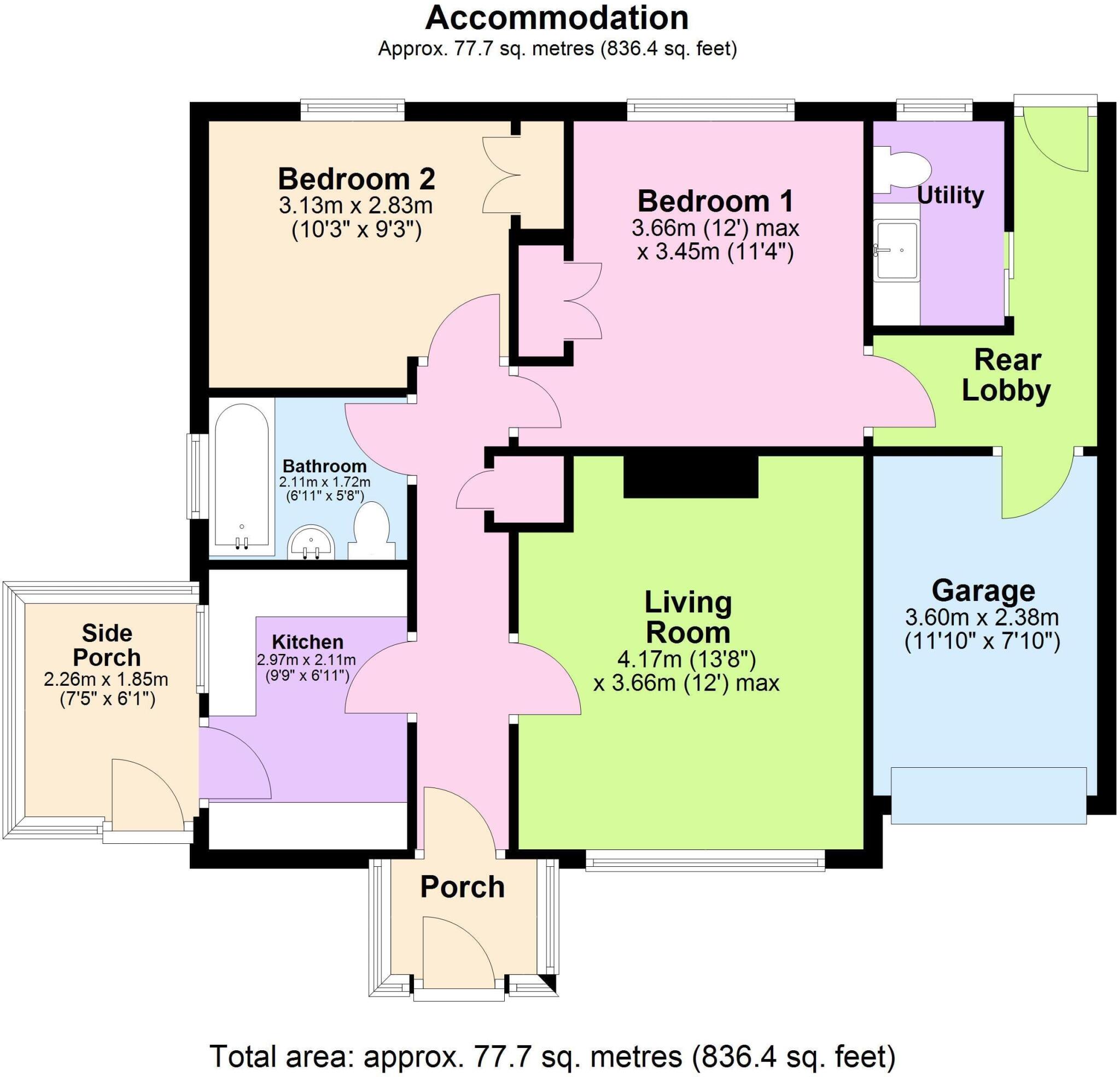 Clarence Road floorplan