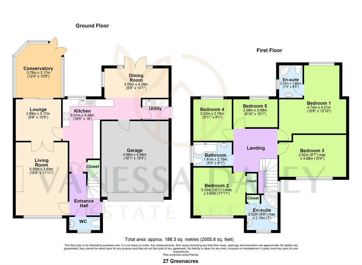 Greenacres, Preston, PR2 7 floorplan