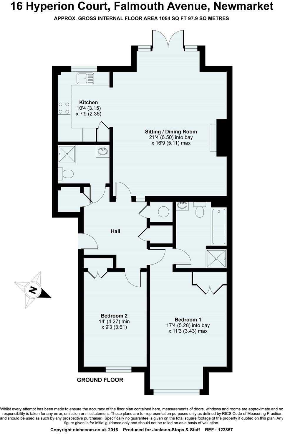Hyperion Court, Falmouth Avenue, Newmarket, Suffolk, CB8 floorplan