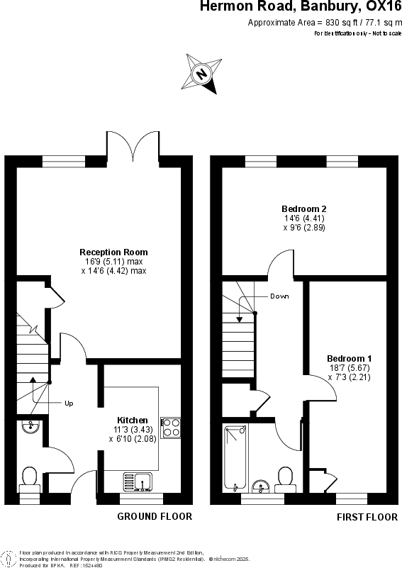 Hermon Road, Banbury, Oxfordshire floorplan