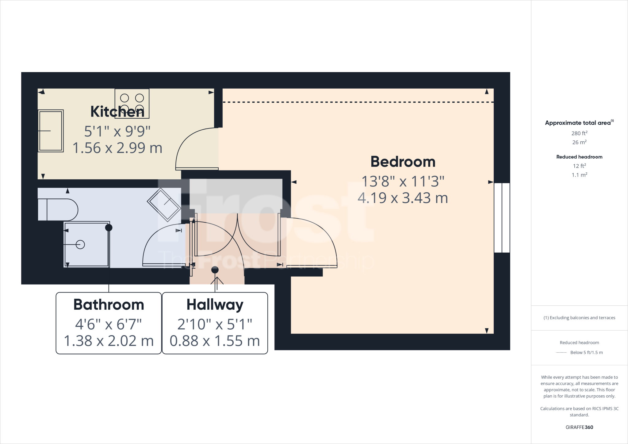 The Oaks, Moormede Crescent, Staines-upon-Thames, Surrey, TW18 floorplan