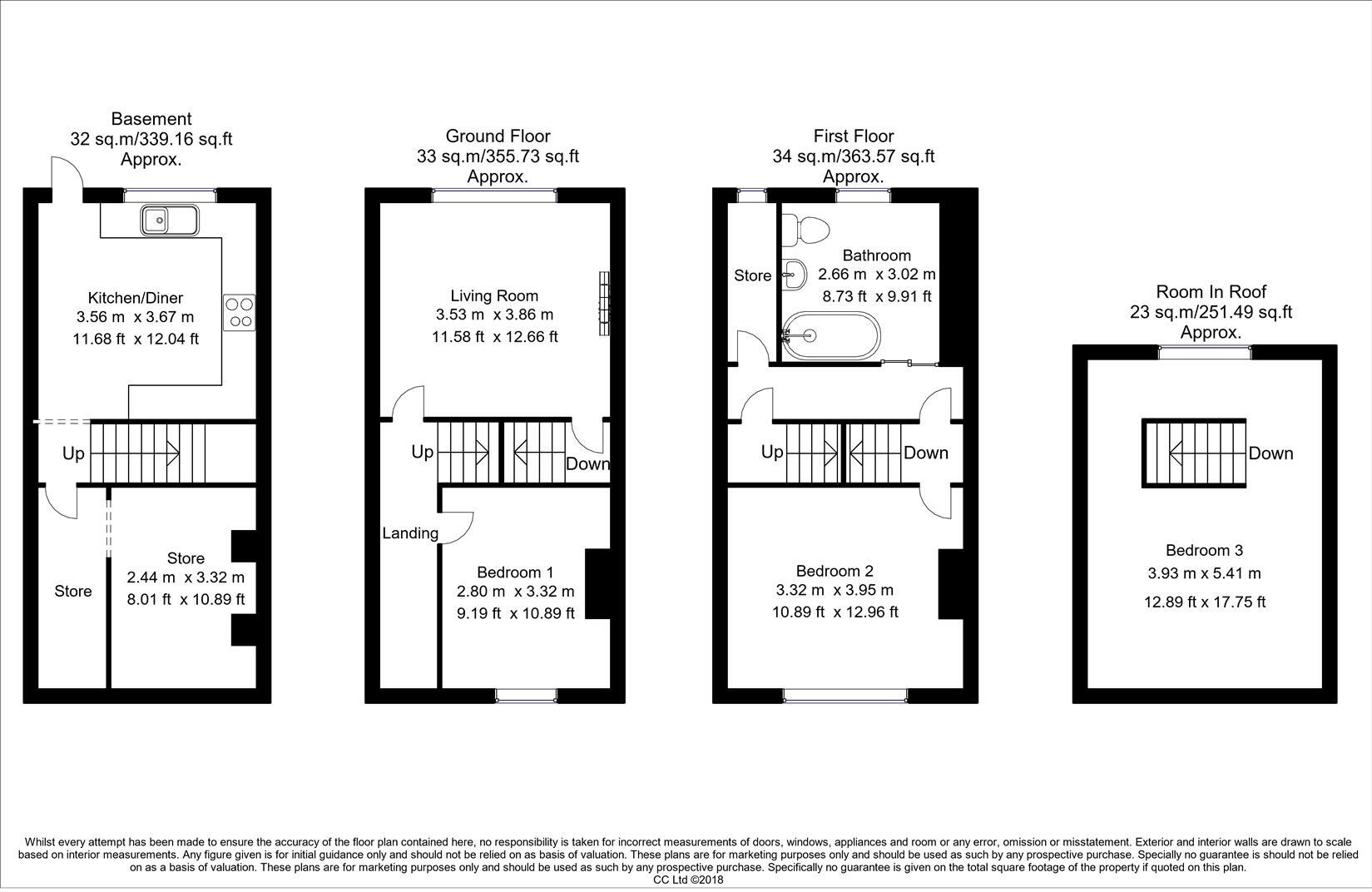 Nottingham Road, Belper floorplan