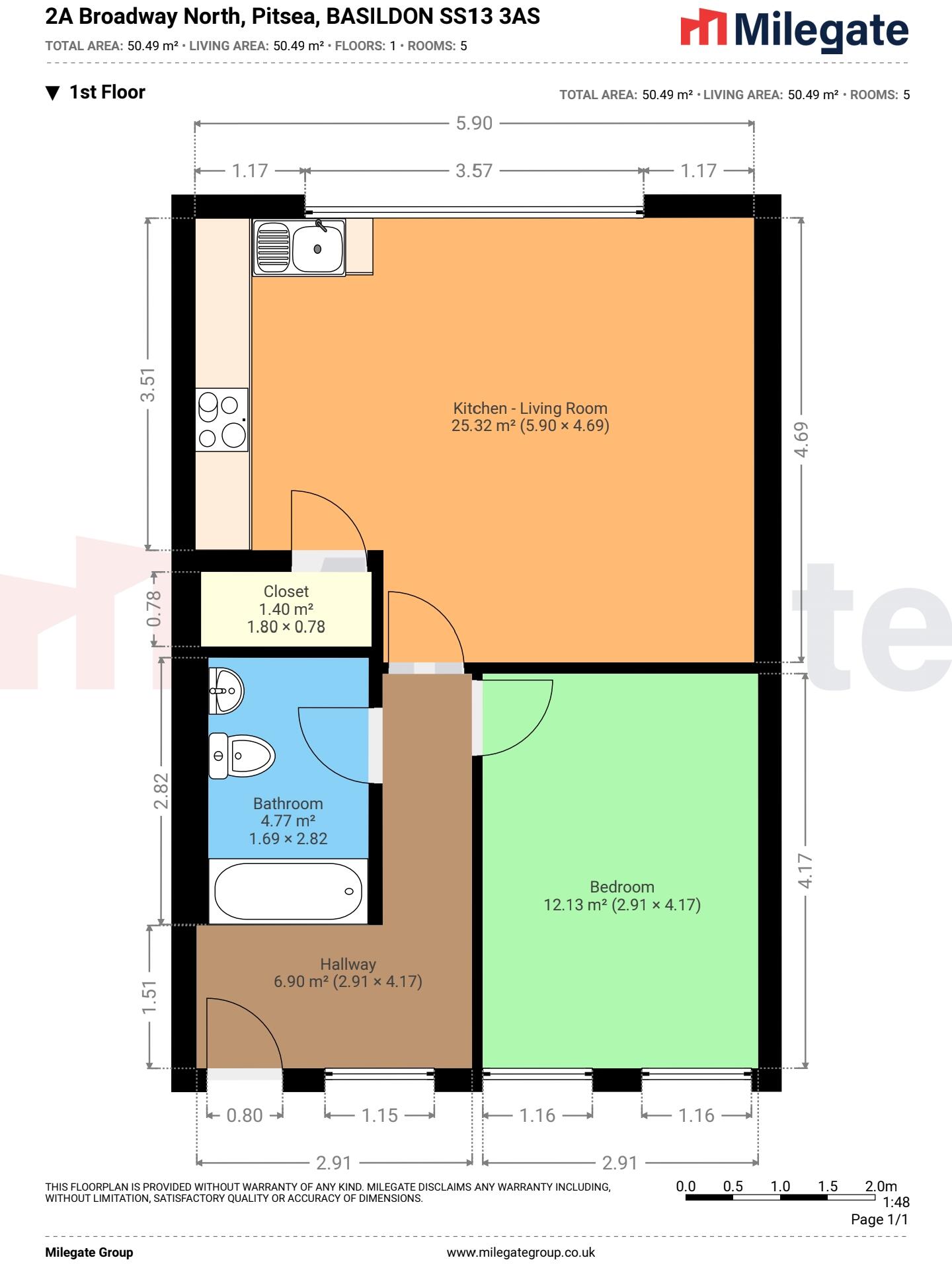 Broadway North, Pitsea, SS13 floorplan