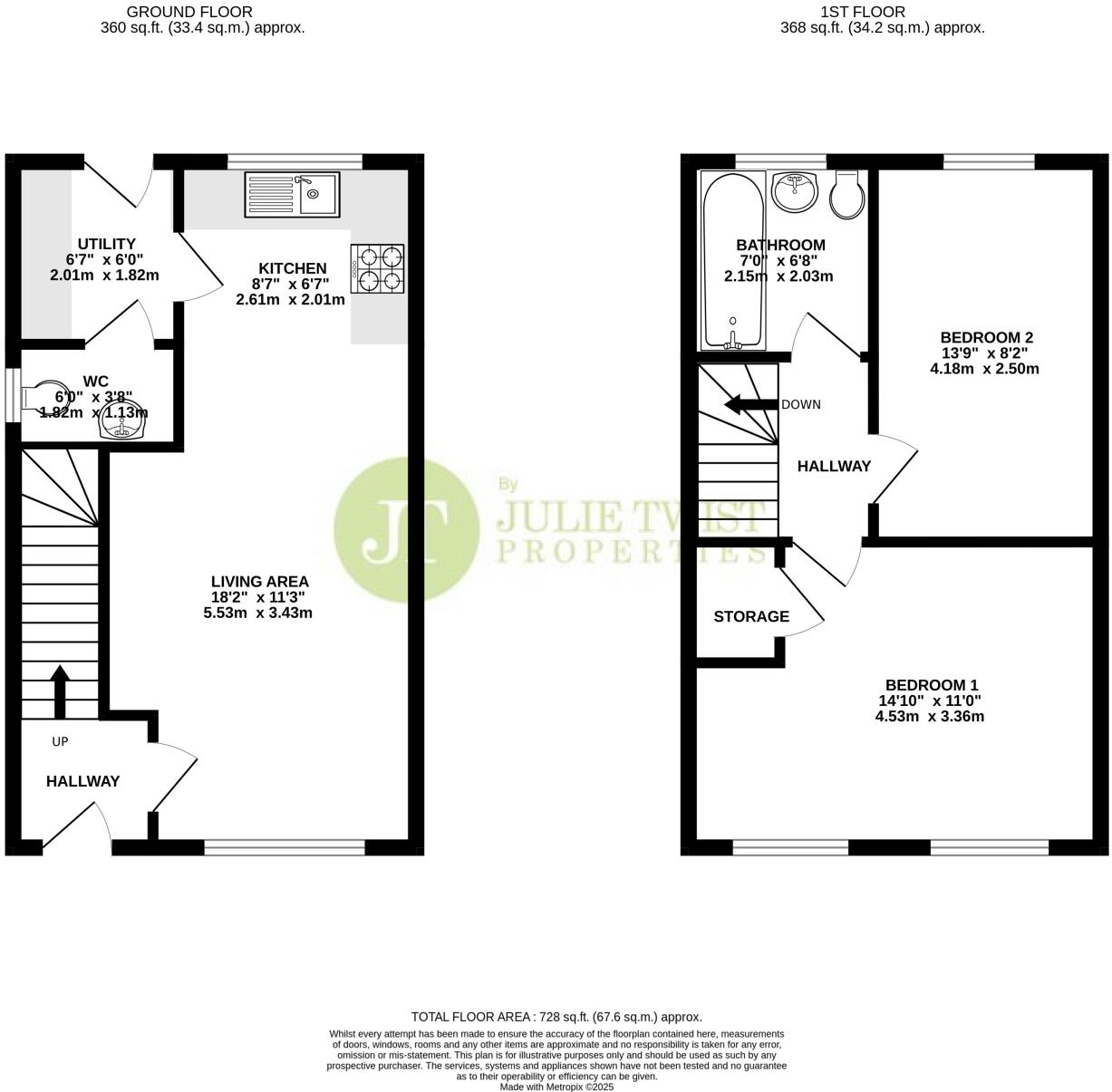 Naylor Street, Manchester floorplan