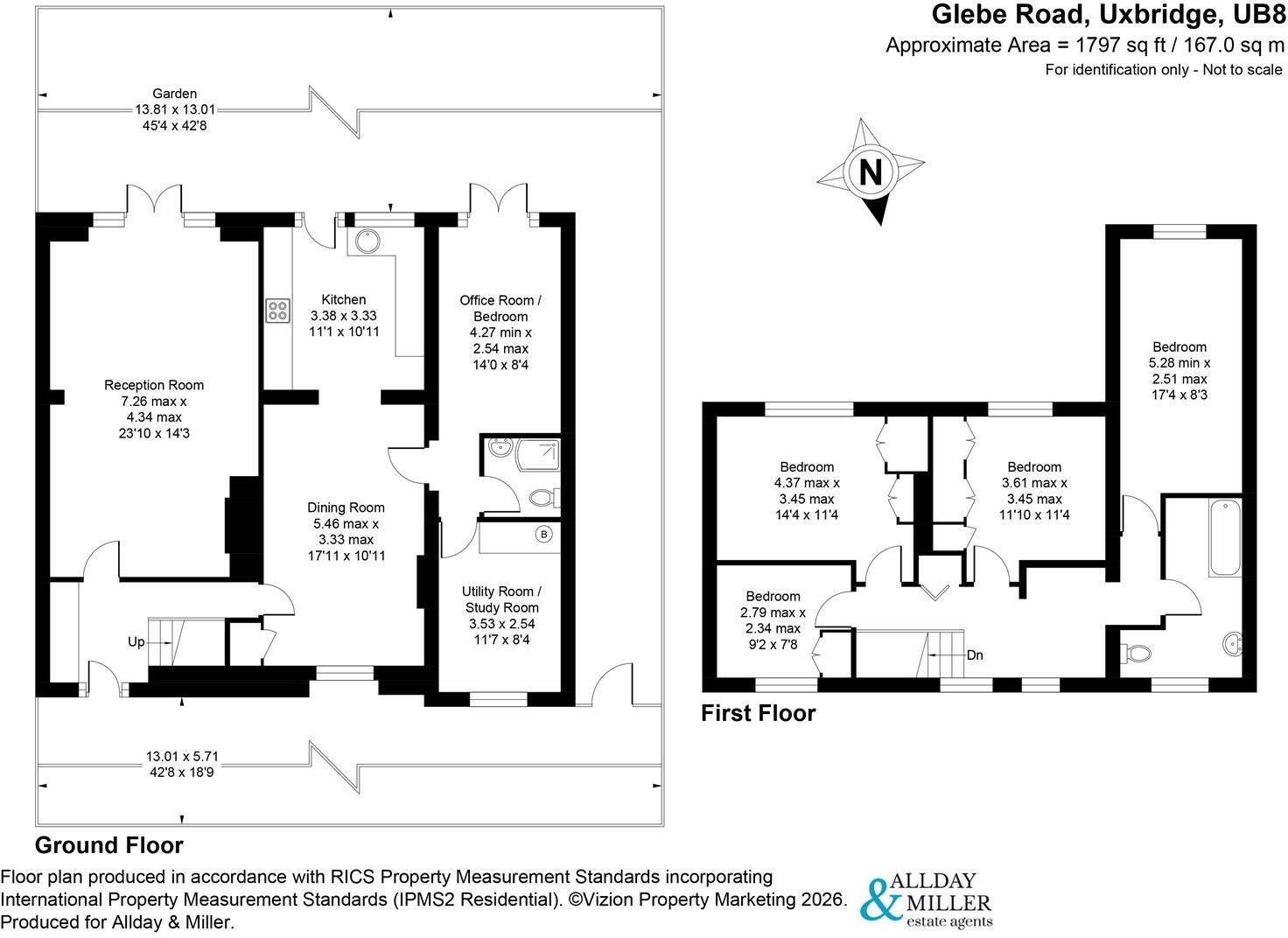 Glebe Road, Uxbridge floorplan