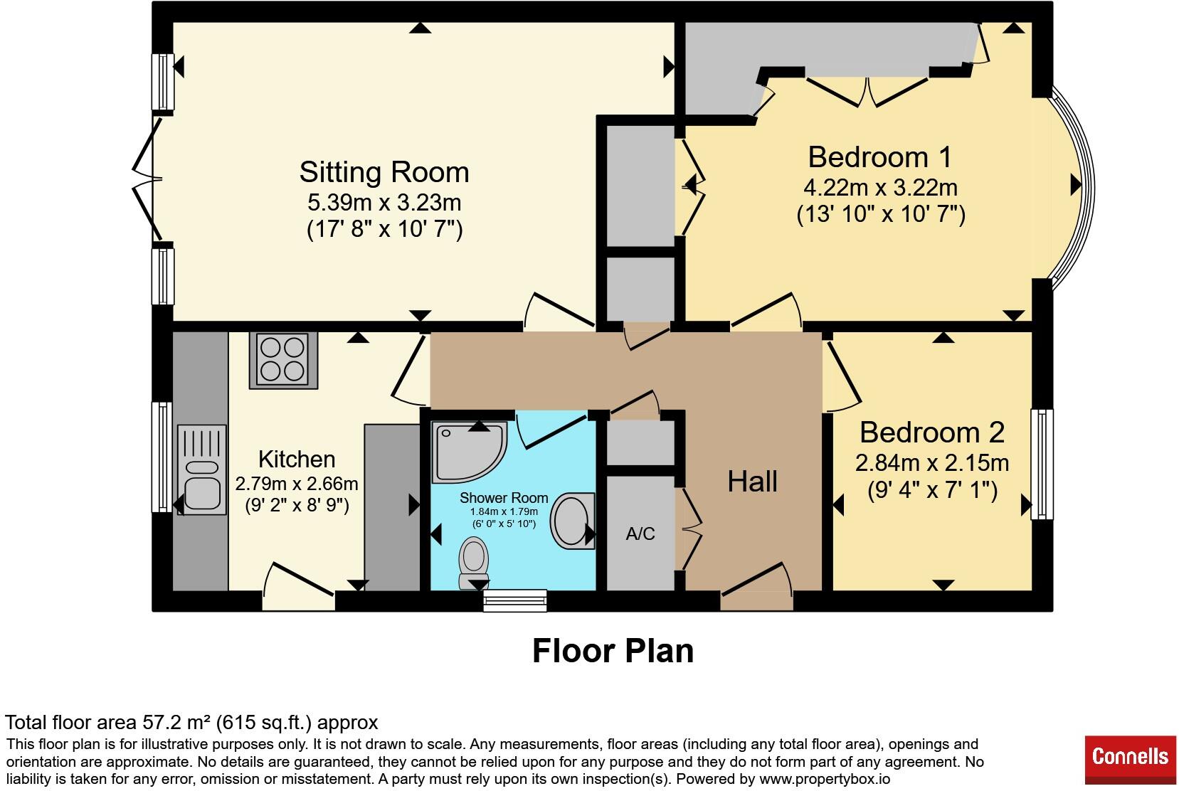 Dovehouse Drive, Wellesbourne, Warwick floorplan